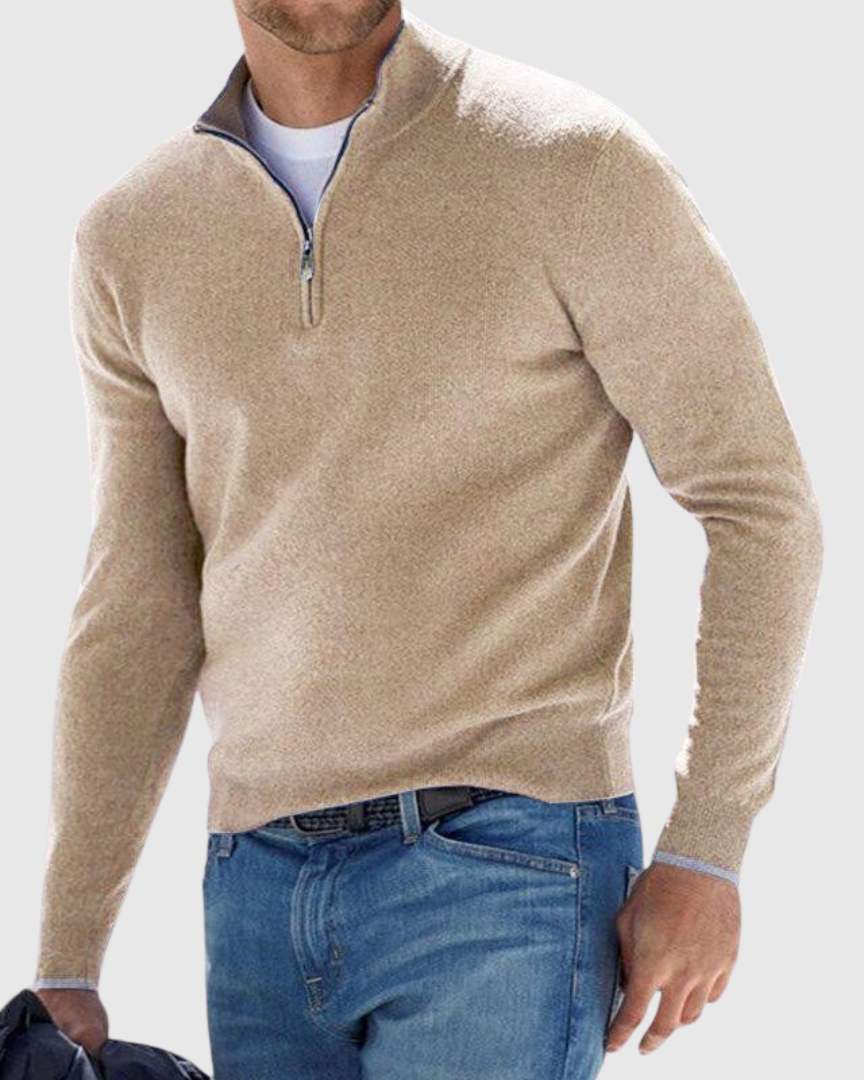 Adrian | Luxe Zip Pullover