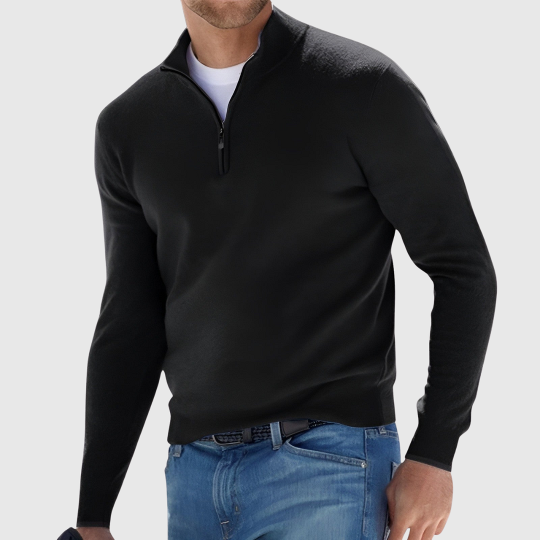 Adrian | Luxe Zip Pullover