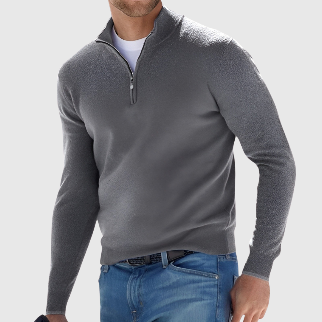 Adrian | Luxe Zip Pullover